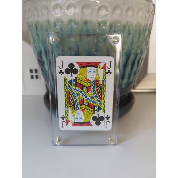 Louis Vuitton AUTHENTIC Monogram Playing Card Jack of Clover RARE - Picture 2 of 2